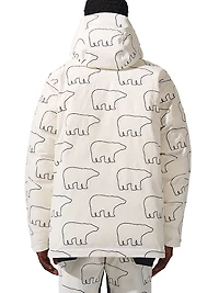 Max Polar Bear Down Hooded Ski Parka