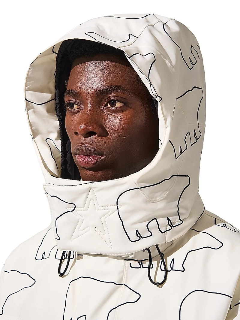 Max Polar Bear Down Hooded Ski Parka