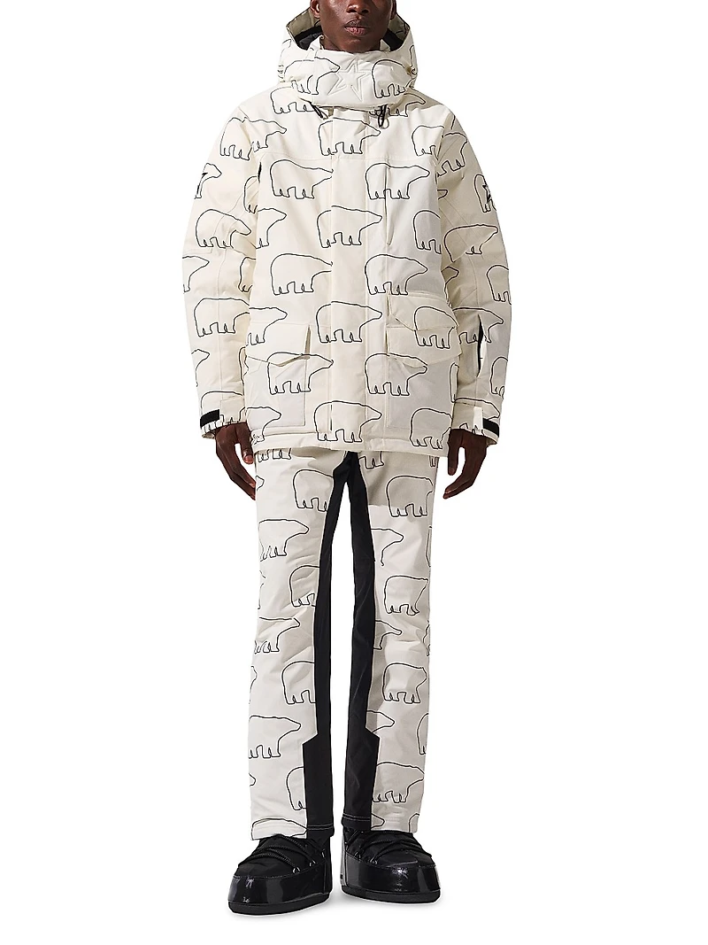 Max Polar Bear Down Hooded Ski Parka