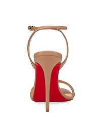 Loubigirl 100MM Leather Sandals