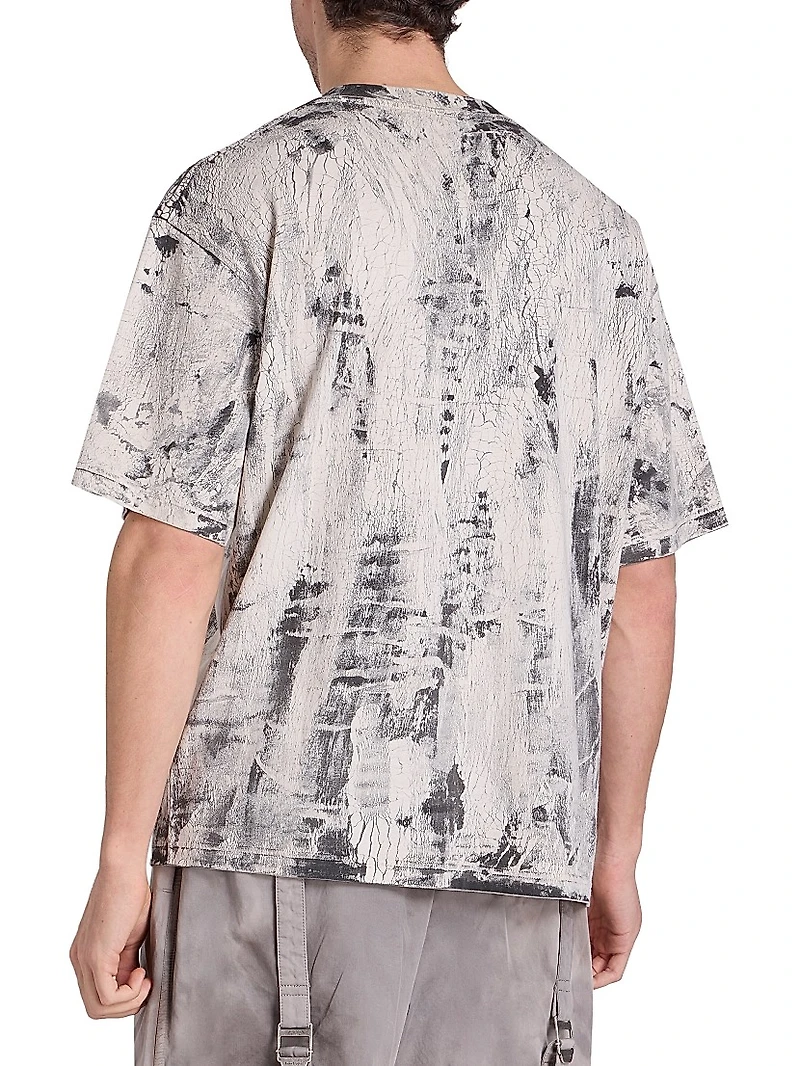 Exford U Bow Logo Cotton T-Shirt