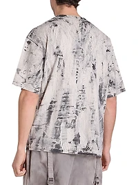 Exford U Bow Logo Cotton T-Shirt