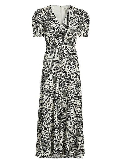 Lea Floral Maxi Dress