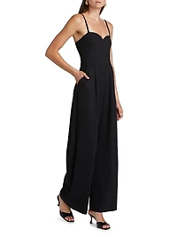 Sweetheart Wide-Leg Jumpsuit