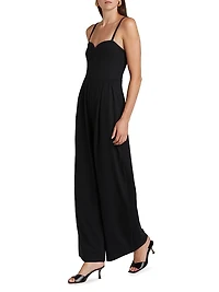 Sweetheart Wide-Leg Jumpsuit