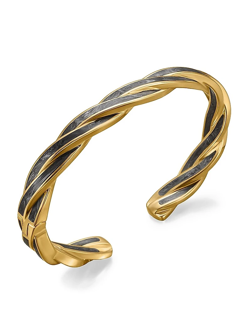 DY Helios Cuff Bracelet 18K Yellow Gold