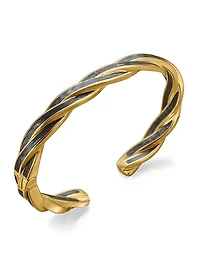 DY Helios Cuff Bracelet 18K Yellow Gold