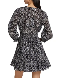 Katari Floral Cotton Minidress