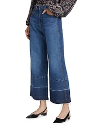 Taylor Wide-Leg Crop Jeans
