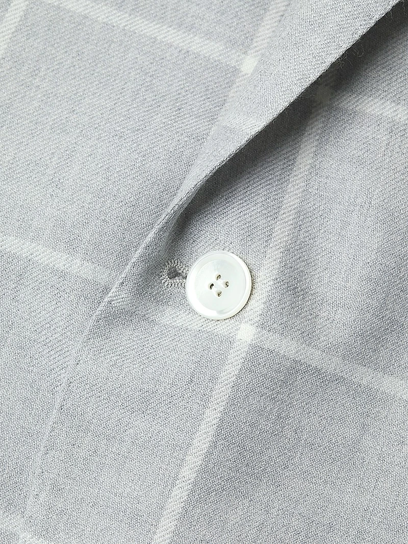 Windowpane Plaid Sport Jacket