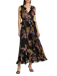 Lesley Floral Ruffled Maxi Dress