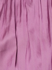 Ashton Satin Midi-Dress