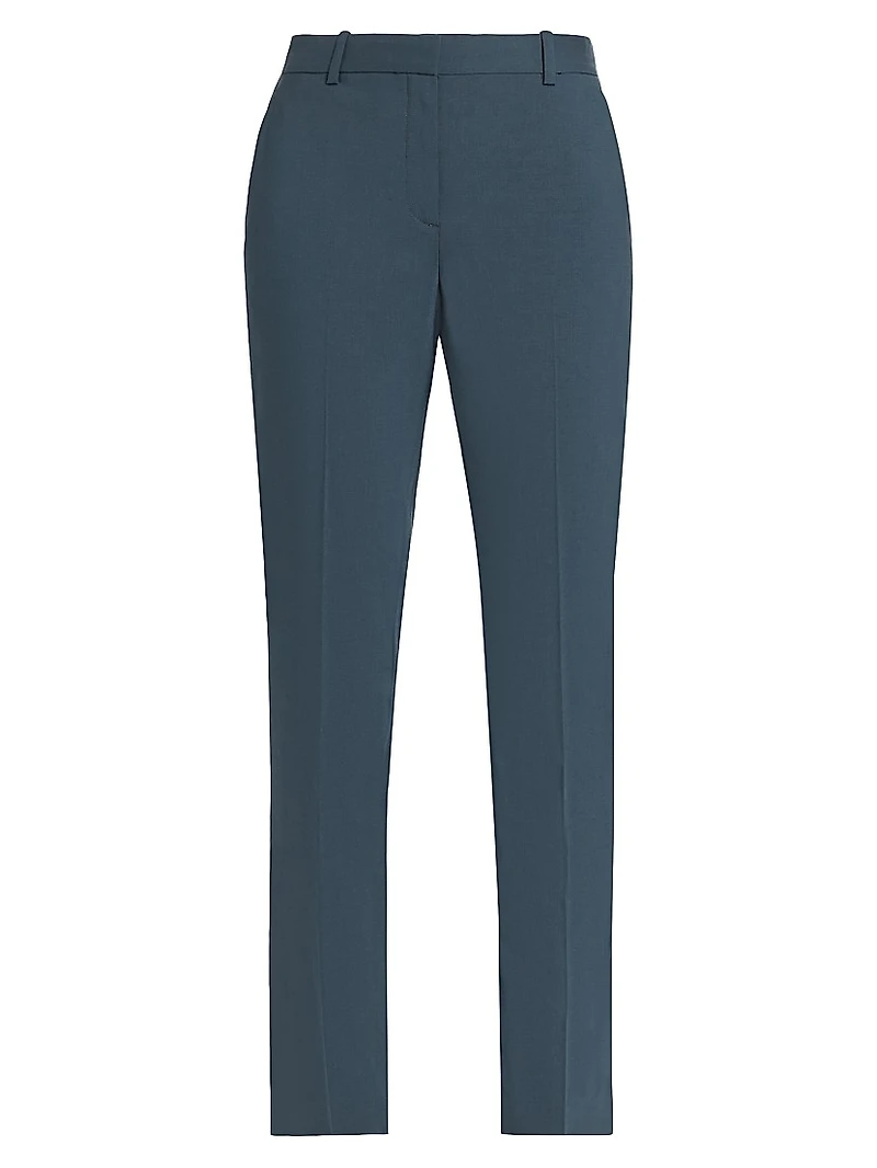 Treeca Classic Slim-Fit Trousers