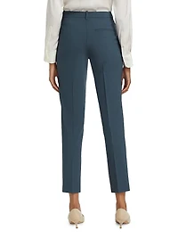 Treeca Classic Slim-Fit Trousers