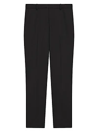 Treeca Classic Slim-Fit Trousers
