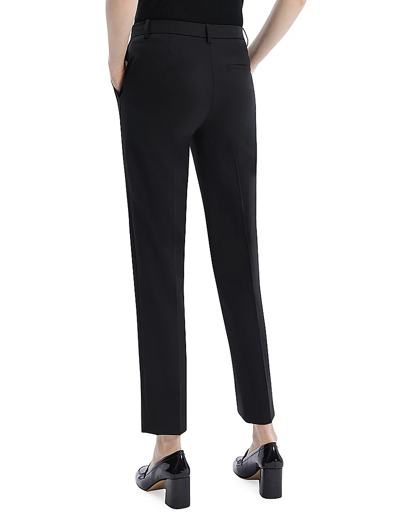 Treeca Classic Slim-Fit Trousers
