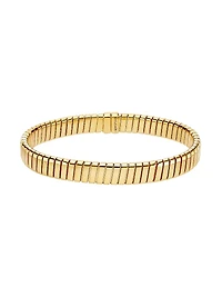 Tubogas 18K Yellow Gold Bracelet