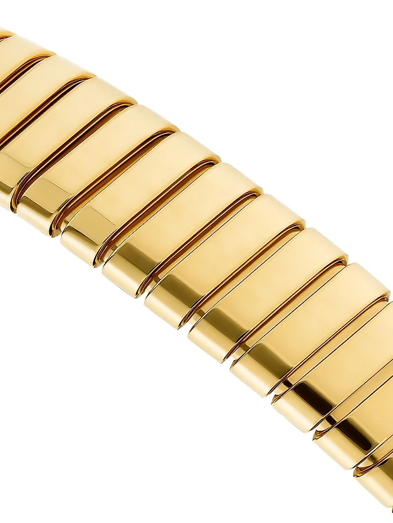 Tubogas 18K Yellow Gold Bracelet