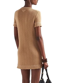 Cotton Crew-Neck Dress