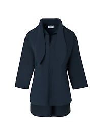 Marine Knot Cotton Tunic Blouse