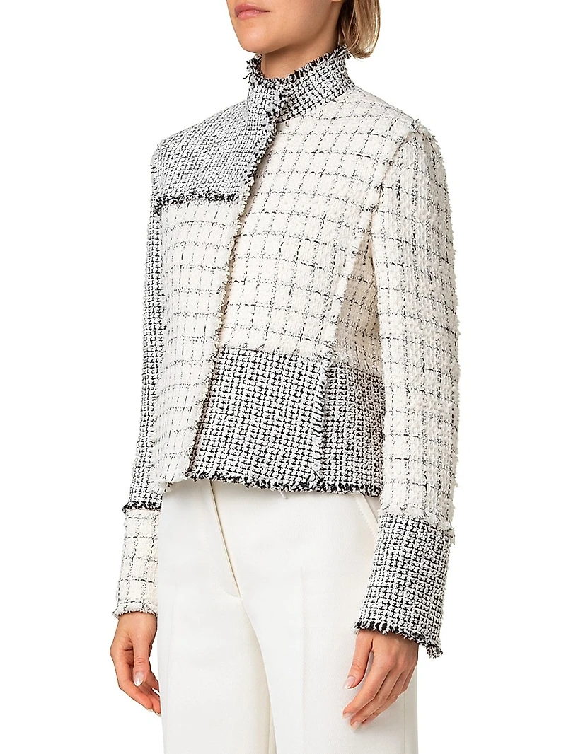Patchwork Tweed Jacket