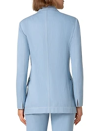 Stretch Denim Tailored Jacket