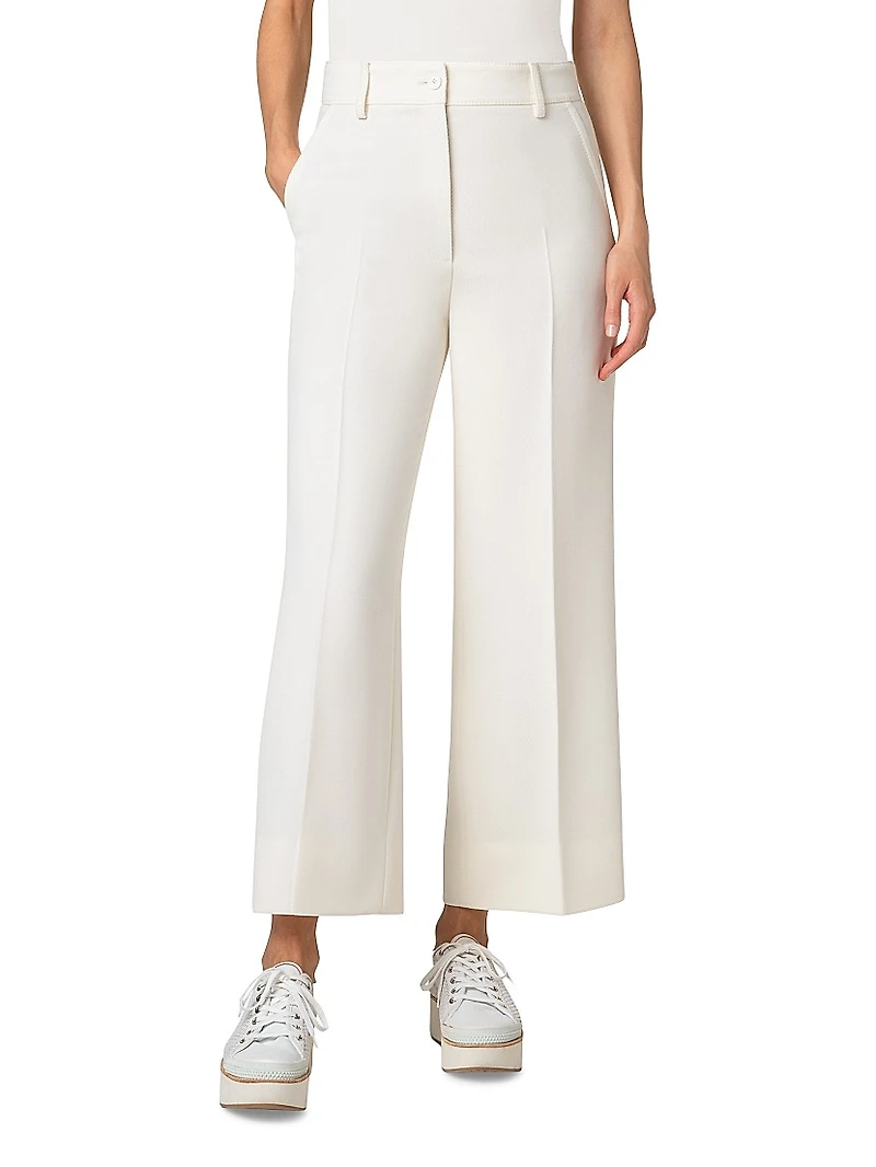 Chiara Wool High-Rise Pants