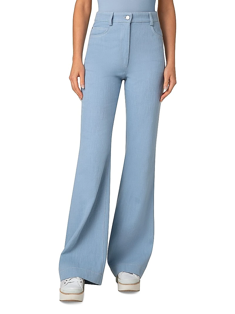 Courtney Stretch High-Rise Boot-Cut Jeans