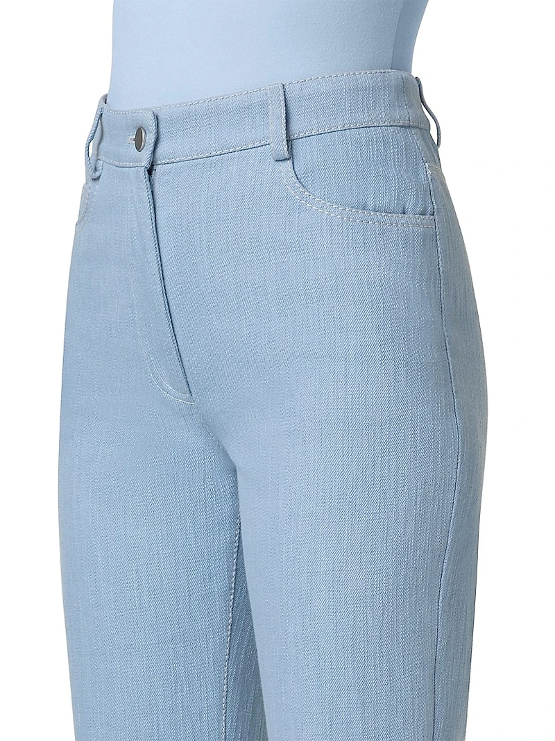 Courtney Stretch High-Rise Boot-Cut Jeans