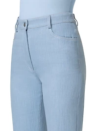 Courtney Stretch High-Rise Boot-Cut Jeans