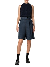 Chunky Cable-Knit Top