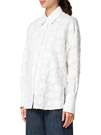 Star Embroidered Cotton Shirt