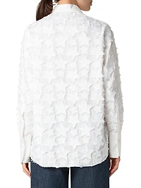 Star Embroidered Cotton Shirt