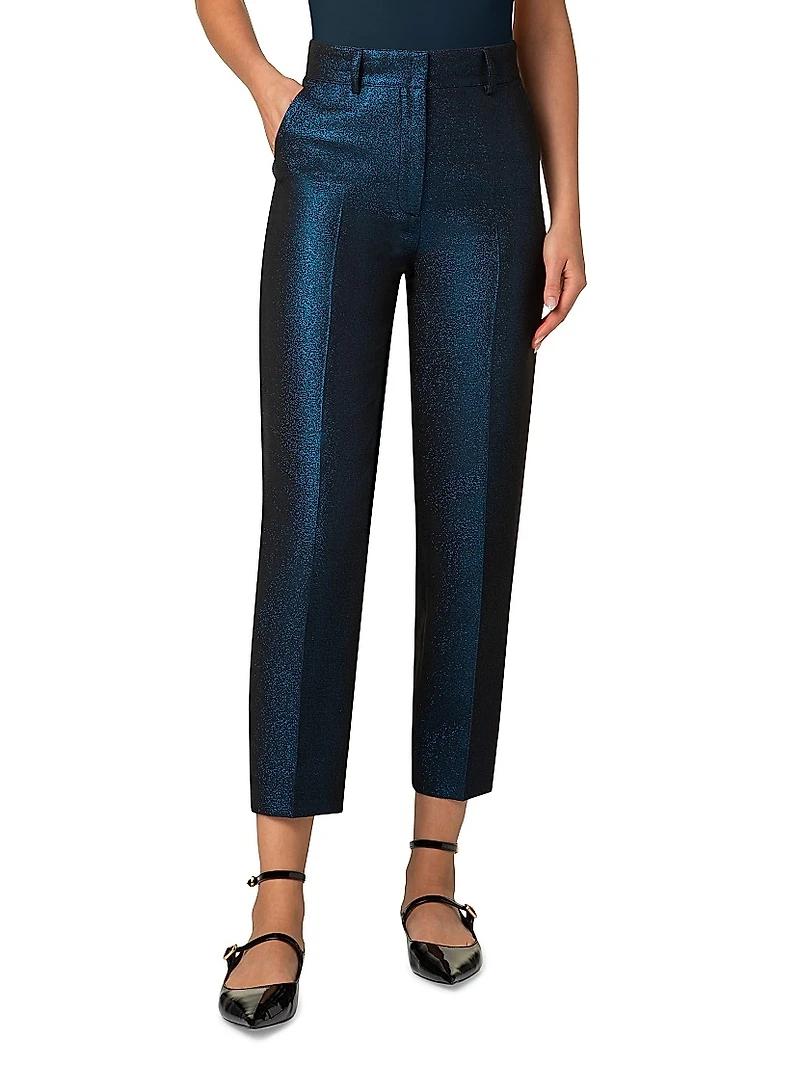 Feryn Shimmer Tapered Pants