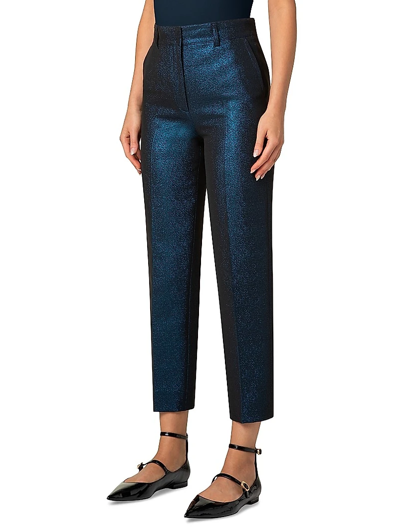Feryn Shimmer Tapered Pants