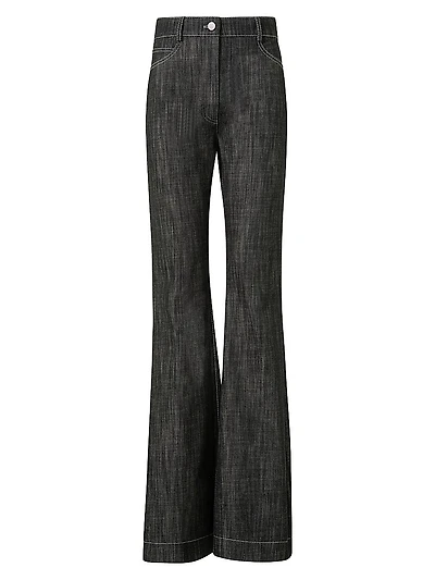 Courtney High-Rise Boot-Cut Jeans