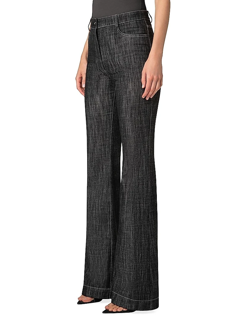 Courtney High-Rise Boot-Cut Jeans