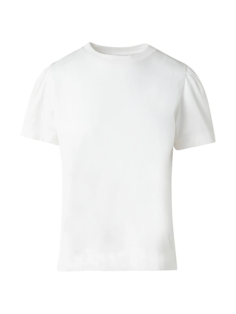 Cotton Puff-Sleeve T-Shirt