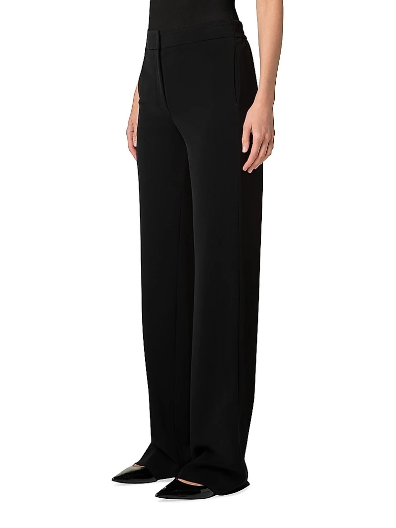 Marla Jersey Straight-Leg Pants