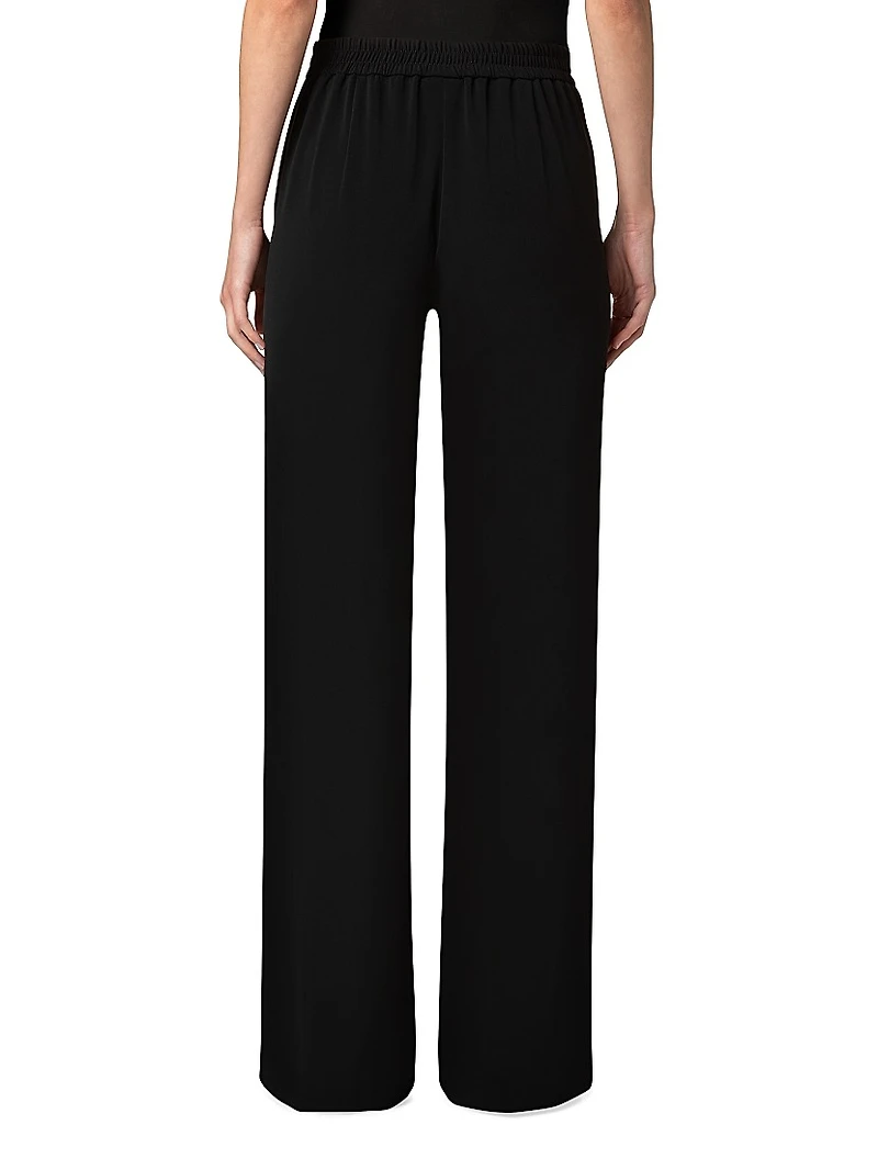 Marla Jersey Straight-Leg Pants