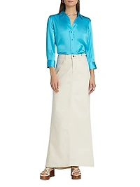 Kailani Denim Mermaid Skirt