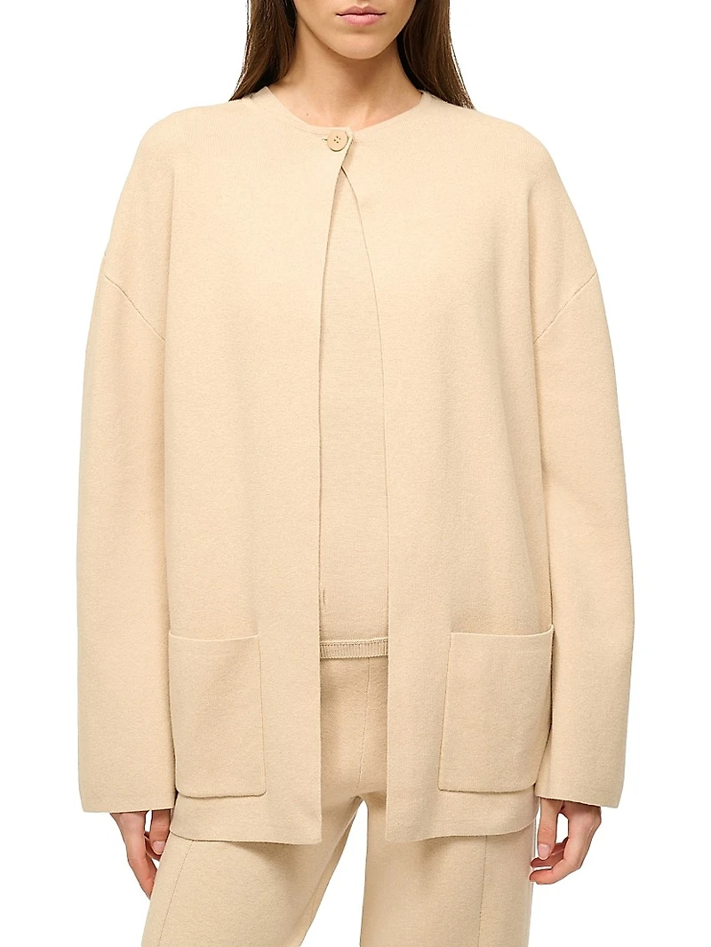 Carry-On Single-Button Cardigan
