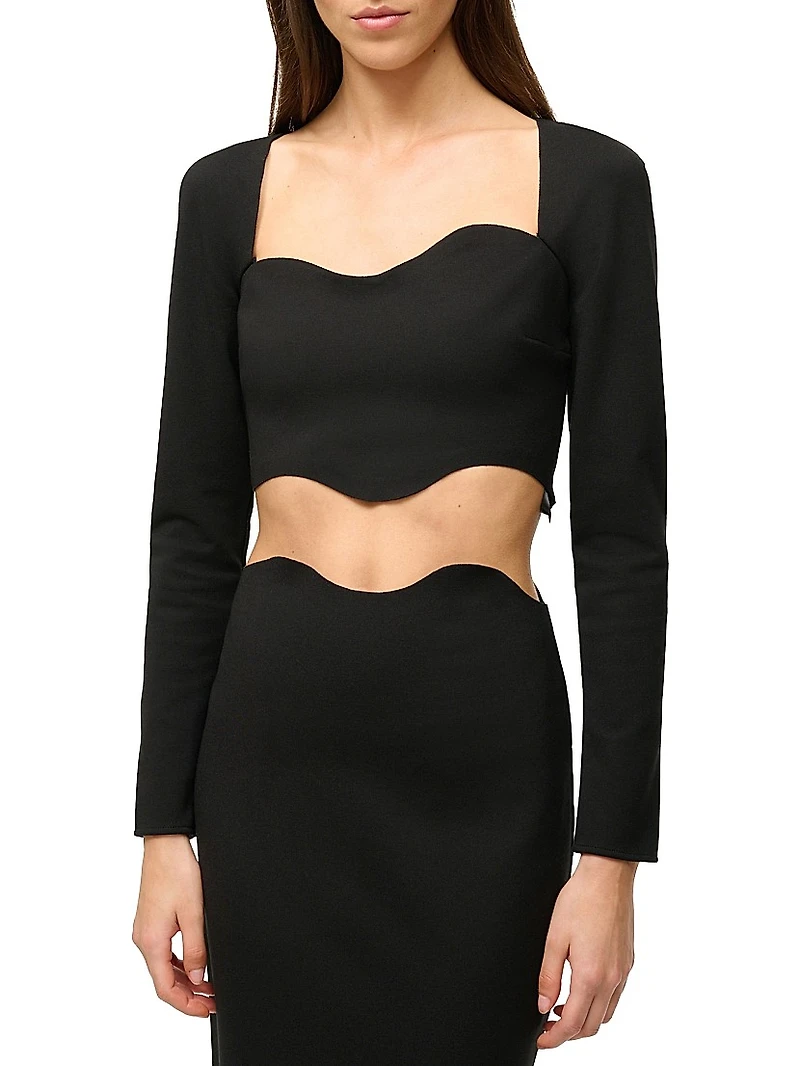 Corde Cropped Top