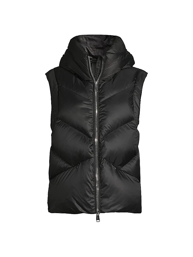 Katie Quilted Down Vest