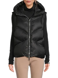 Katie Quilted Down Vest