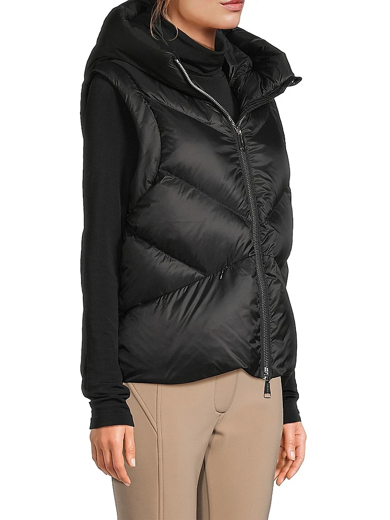 Katie Quilted Down Vest