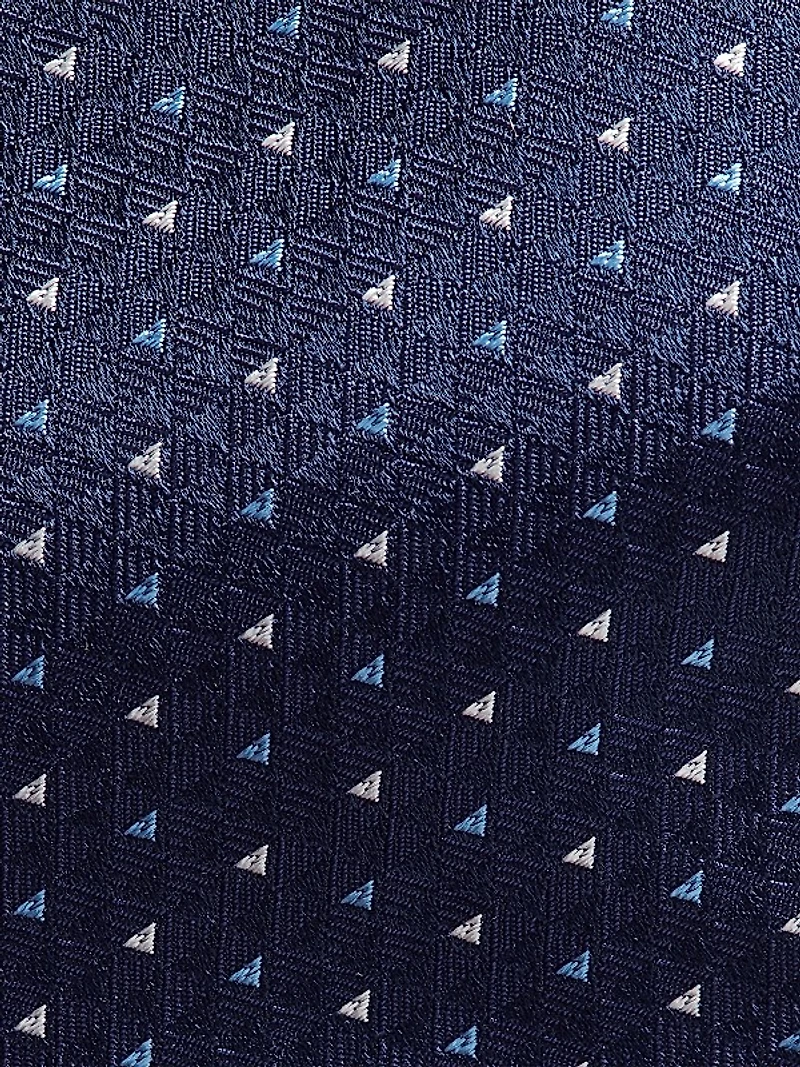 Bond St Geometric Silk Tie