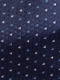 Bond St Geometric Silk Tie