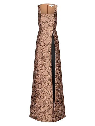 Emerson Jacquard Walk-Through Jumpsuit