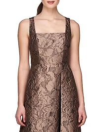 Emerson Jacquard Walk-Through Jumpsuit
